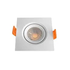 Luminaria Spot Led Embutir Quad Bc 3w Bivolt 3000k Branco Qu