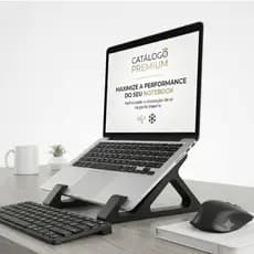Base Suporte para Notebook tablet  Ajustável, Portátil, Resistente e Ergonômico