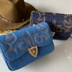 Bolsa Feminina country Baiadoira Tendência Lançamento ENVIO IMEDIATO!