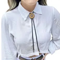 Colar Gravata Ana Castelo Country Rodeio Pião Lançamento ENVIO IMEDIATO!