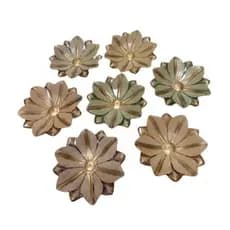 Porta Incenso flor em Gesso