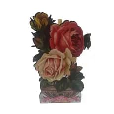 Porta Rolo de Papel Toalha Flor
