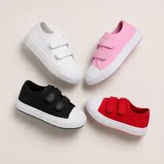 TÊNIS INFANTIL VELCRO CALCE FÁCIL CASUAL ESCOLAR MENINO E MENINA DO 23 AO 34 (PROMOÇÃO)