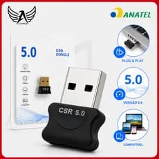 Adaptador USB Bluetooth 5.0 Wireless Para Computador Notebook