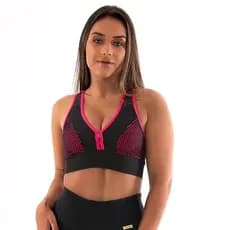 Cropped Top Feminino Tela Fitness Academia - IM01