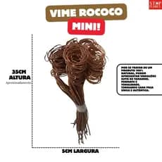 Kit 08 Galhos De Vime Torcido Arranjo Decoração Festa Rococó