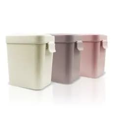 Potes Com Trava Fibra De Bambu Pp - Dolce Home