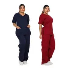 Conjunto Pijama Hospitalar Scrub Feminino Profissional