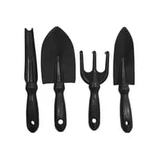 Kit Jardinagem Conjunto 4 Peças 28cm Ferramentas para Cultivo de Plantas