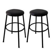 Kit 2 Banquetas Baixa Bistrô Bancos Bancada Bar Balcão Cozinha Americana 53cm