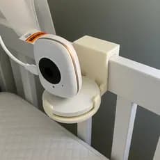 Suporte de Babá Eletrônica Para Berço Universal Ajustável Flexível Monitor Bebê