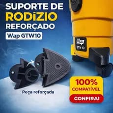 Suporte Roda/Rodízio WAP GTW10 e BIOVAC 10L - FW005592