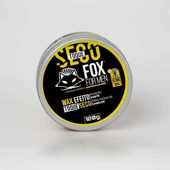 PASTA MODELADORA WAX EFEITO SECO 120G - FOX FOR MEN