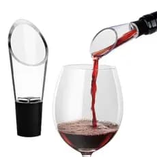 Bico Dosador Aerador Decantador Instantâneo para Vinho Bebidas Universal Portátil