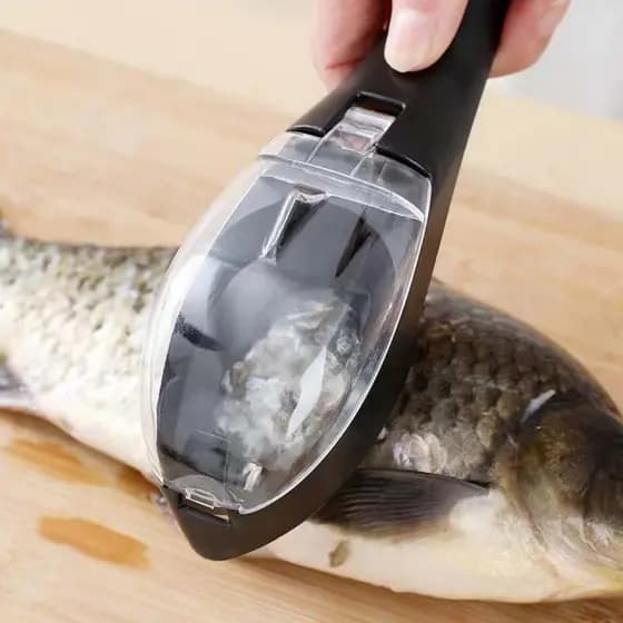 Raspador Removedor de Escama de Peixe Manual Cozinha Criativo