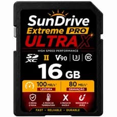 Cartão de Memória 16GB Classe 10 Original para Câmeras HD DVR e Filmadoras