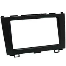 Moldura 2 Din Crv 2007 à 2011 Preta Painel Central Multimidia 6.2 e 7 Polegadas Mp5 Som