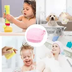 Esponja De Silicone Para Banho - Crianças, Adultos e Pets
