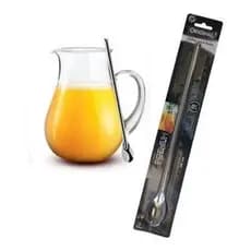Colher Bailarina com 30cm Para Sucos e Drinks