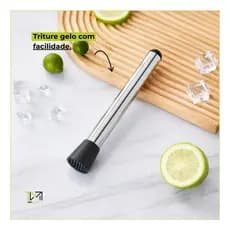 Socador para Caipirinha Aço Inox