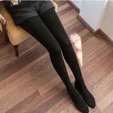 Meia Calça Feminina Térmica Flanelada Forrada por dentro（NKW）