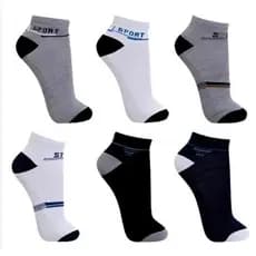 Kit 3-6-12 Pares Meias Masculina  Cano Médio Soquete Estampadas 40 Ao 46
