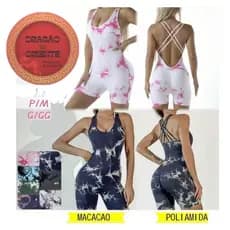 MACACAO TREINO TIE DYE CÓS EM V NAS COSTAS ACADEMIA EXERCÍCIOS