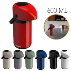 Garrafa Térmica Café Chá Leite Água Quente Fria 600ml Verona Unitermi