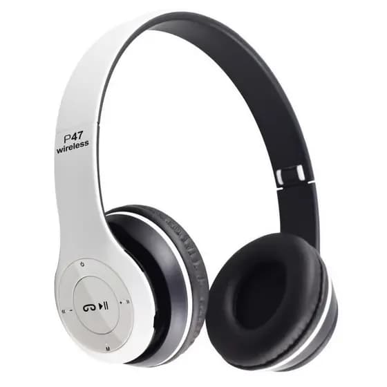 Fone P47 Headphone Sem Fio Estéreo Redução de Ruídos Bluetooth 5.0 Universal Jorge