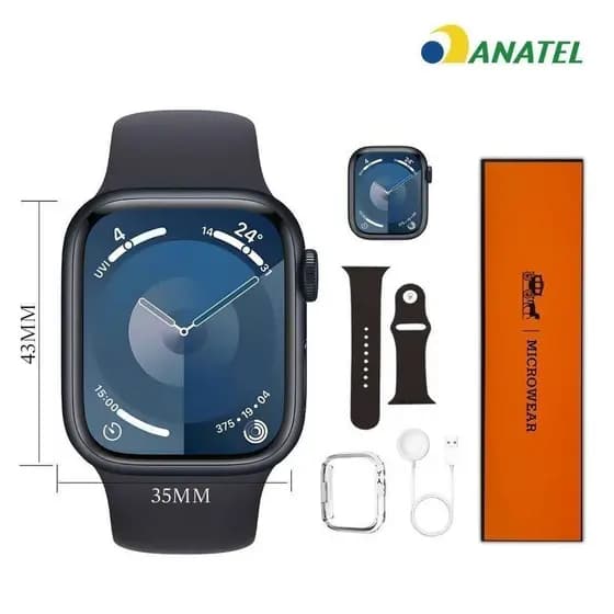 Smartwatch W59 Mini Original Microwear Lançamento Original - Smartwatch jorge