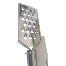 Ralador de Metal - Ralo Grosso - 25cm - AÇO INOX - RESISTÊNCIA E BELEZA - QUEIJOS E LEGUMES - COZINH