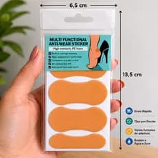 Cartela de Adesivo para Calcanhar, pé e dedos - Flexível - Confortável - Á prova d'água - Resistente
