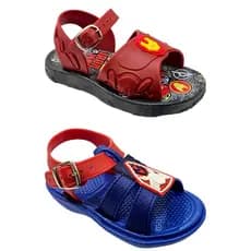 Kit 2 Pares Sandália BABY Masculino PERSONAGEM + Sandália Masculino Baby Aranha Promoção