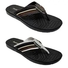 Kit 2 Pares Chinelo Adulto Masculino Juvenil Promoção