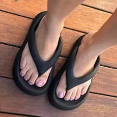 Chinelo de Dedo Feminino Anatômico Nuvem - Super Confortável