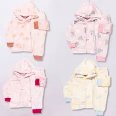 Kit 6 Peças Roupa Infantil Fleece De Inverno - 3 Conjunto Pelucia Blusinha e Calça Ultra Soft Microfibra Menina Menino