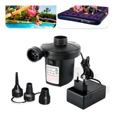 Inflador Elétrico Rápido 110v 220v Boia Colchão Bote Inflável