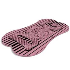 Tapete Americano Para Cachorros Eva - Dog Friends Rosa