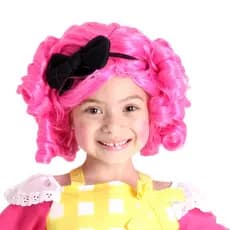 Peruca Crumbs Sugar Cookie Pink Abrakadabra - Lalaloopsy