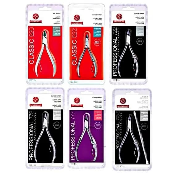 Alicate inox Profissional 121 520 522 722 777 772 778 Cutícula Unha Manicure Pedicure Original