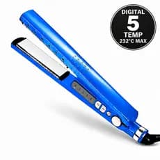 Chapinha Prancha Nano Titanium Alisa Progressiva 450°F Bivolt Visor Digital Salão Cabelo