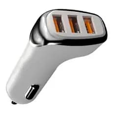 Carregador Veícular Turbo 38W Duplo USB e Tipo-C KAIDI KD-304