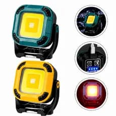 Lanterna Mini Work Light Acampamento Militar Magnética LED USB