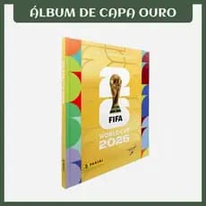 QUEIMAR DE ESTOQUE!! Álbum Copa Do Mundo 2026 Brochura / Capa dura Normal / / Ouro - Fifa World Cup 2026 Oficial