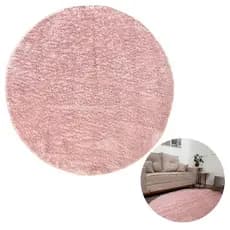 Tapete Sala Charmoso Sofisticado Decorativo Salão Lash Rosa Quarto Delicado Menina Antiderrapante 1m