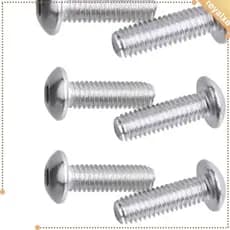 [Reyalxa] 10 Unidades M5 * 15 Parafusos De Gaiola Para Garrafa De Água De Bicicleta Inoxidável Suporte Soquete Sextavado