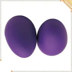 [Reyalxa] Agitador De Ovos Com Som Roxo , Percussão , Escola , Igreja , Coro , Instrumentos Musicais