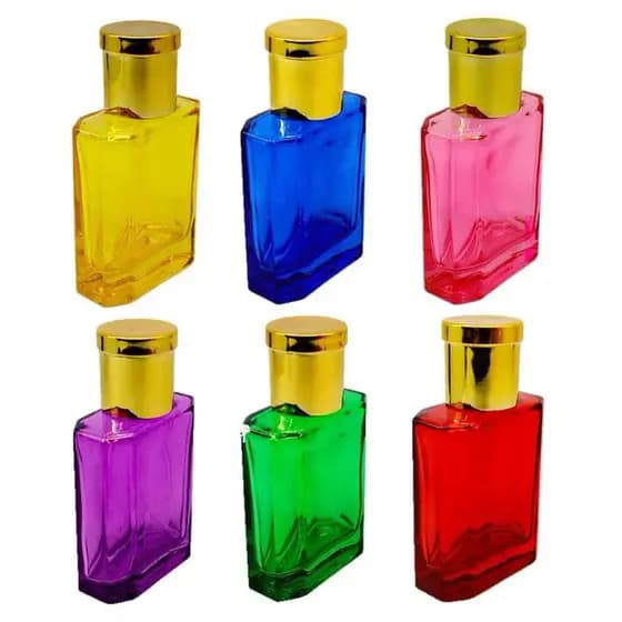 Frasco Vidro Spray Colorido Perfume Luxo Elegante 30ml