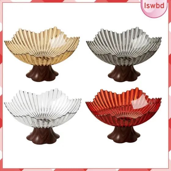[Lswbd] Bandeja De Armazenamento De Tigela De Frutas Com Pedestal , Presente Decorativo Para Multiuso Festa De Escritóri