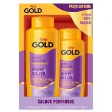 Kit Niely Gold Shampoo 275ml + Condicionador 175ml